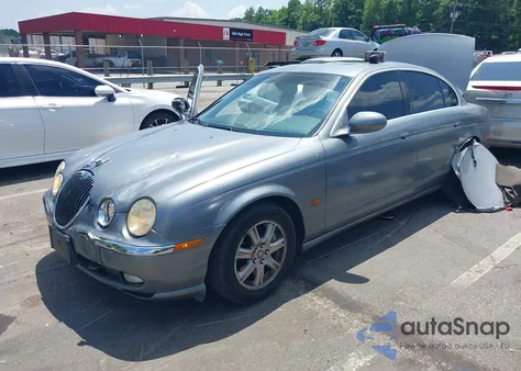 2003 Jaguar S-Type 3.0L V6 из США, поврежденный, VIN SAJEA01T03FM71452